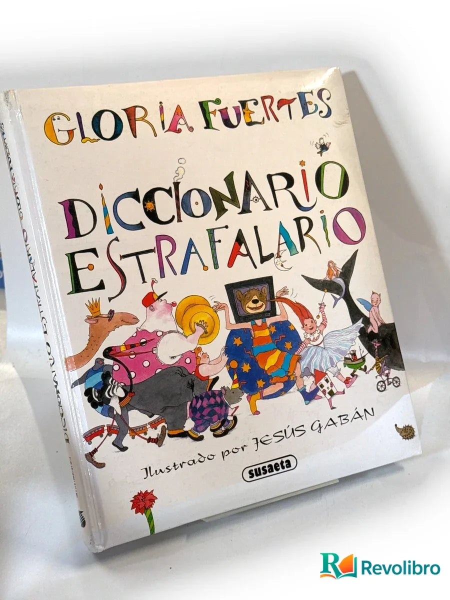Portada de Diccionario estrafalario - 1ª edición de Gloria Fuertes, libro de segunda mano
