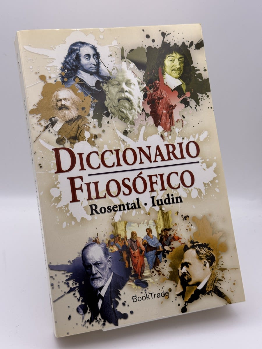 Portada de Diccionario filosófico de M. M. Rozental', libro de segunda mano