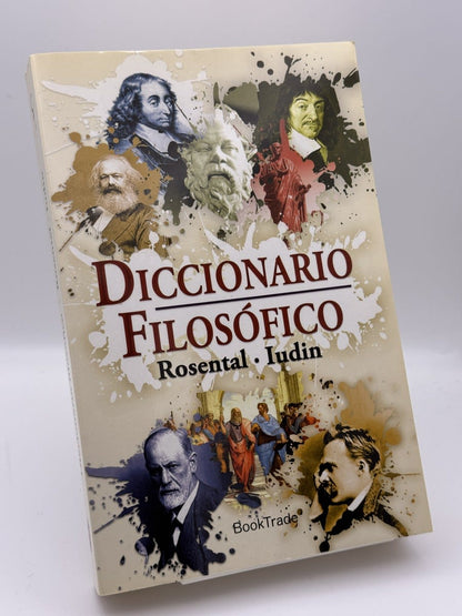 Portada de Diccionario filosófico de M. M. Rozental', libro de segunda mano