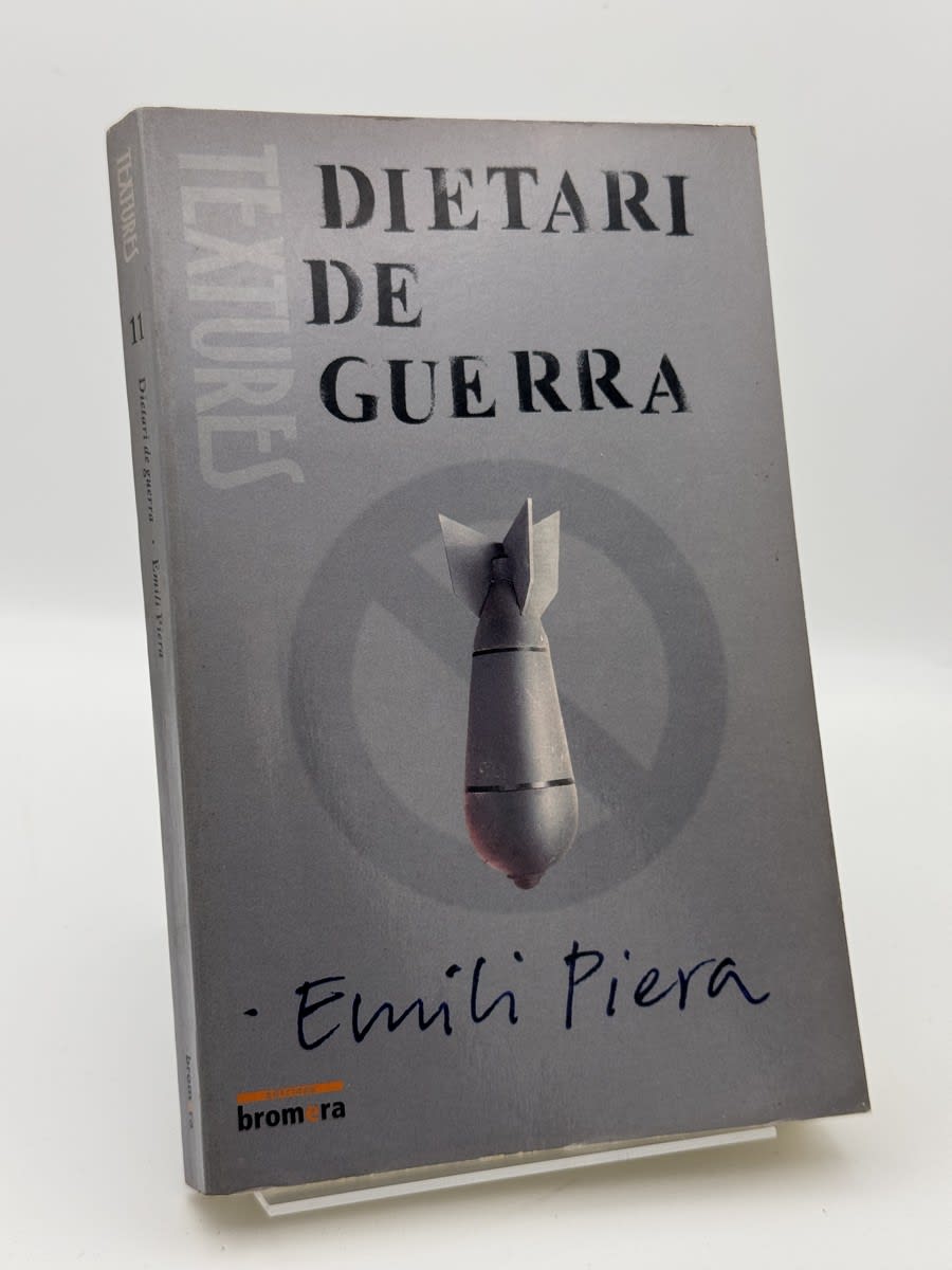 Portada de Dietari de guerra de Emili Piera, libro de segunda mano