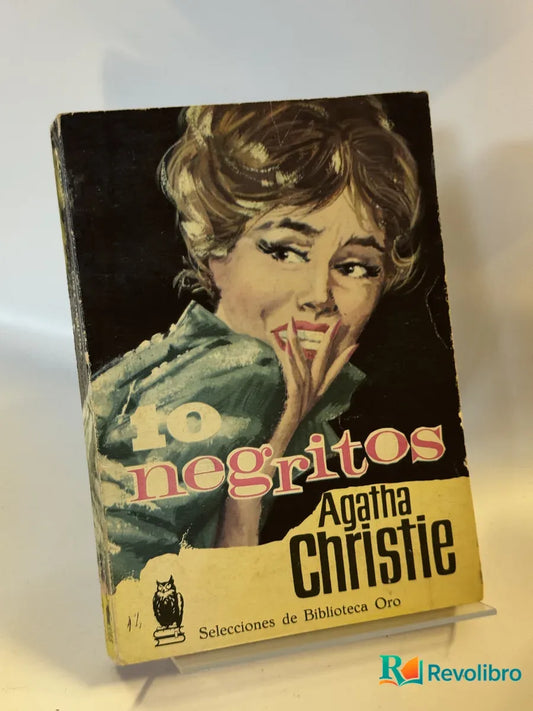 Portada de Diez negritos de Agatha Christie, libro de segunda mano