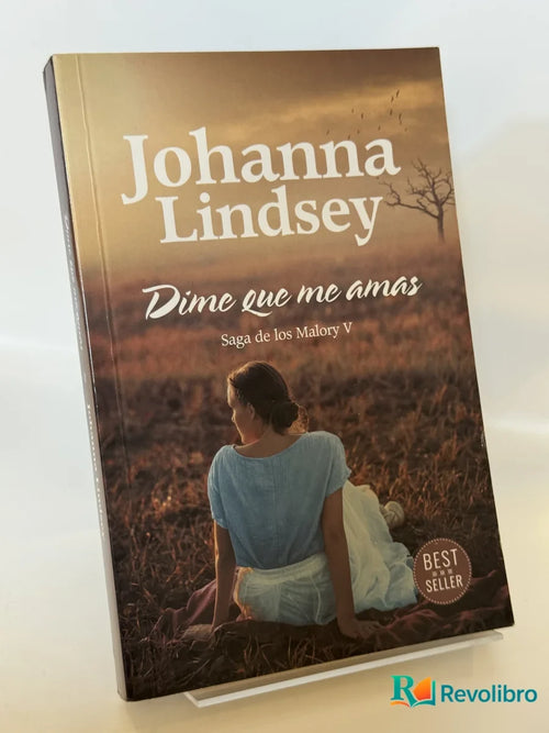 Portada de Dime que me amas de Johanna Lindsey, libro de segunda mano