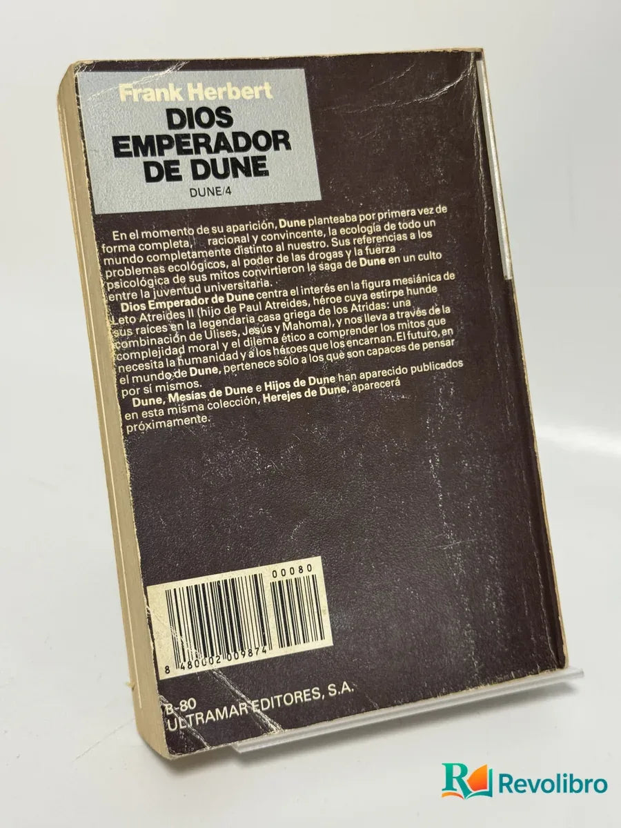 Foto 3 de Dios emperador de Dune de Frank Herbert, libro de segunda mano