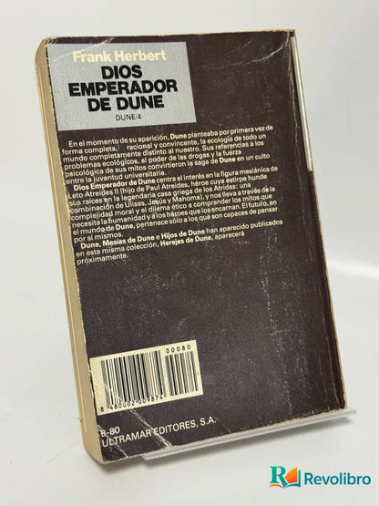 Foto 3 de Dios emperador de Dune de Frank Herbert, libro de segunda mano