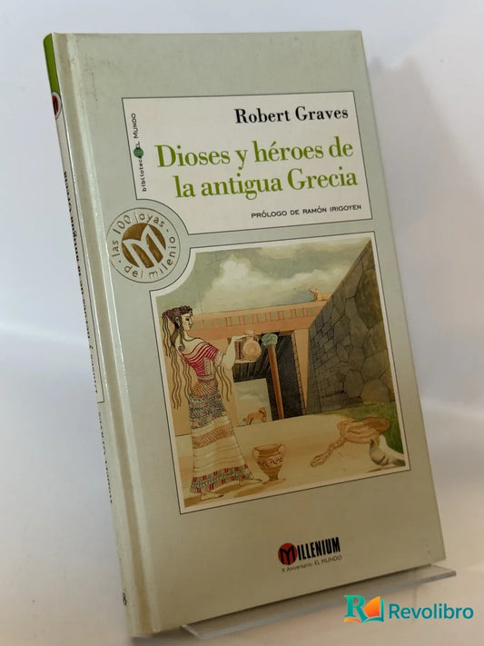 Portada de Dioses y héroes de la antigua Grecia de Robert Graves, libro de segunda mano