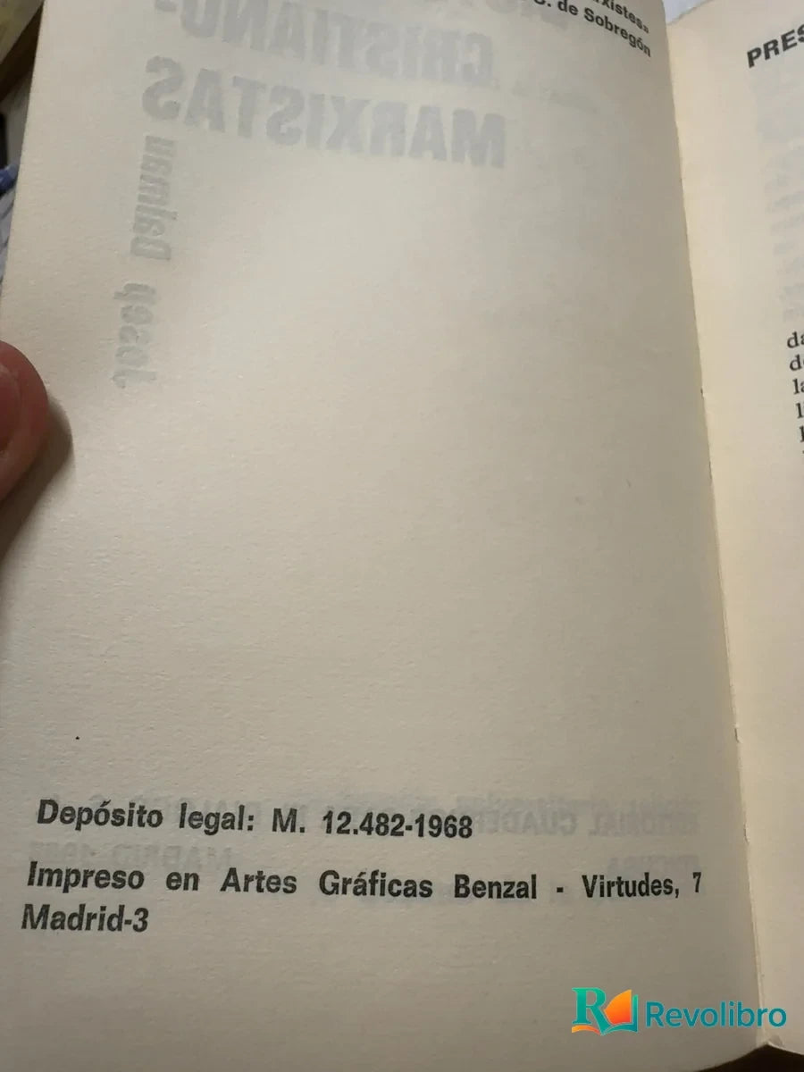 Foto 4 de Disensiones cristiano-marxistas de Josep Dalmau, libro de segunda mano