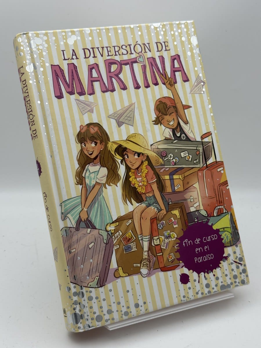 Portada de Diversión de Martina: Fin de curso en el paraíso - Martina D'Antiochia de Martina D'Antiochia, libro de segunda mano