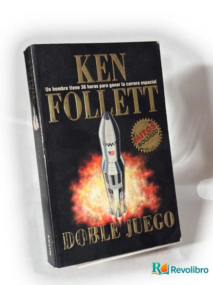 Portada de Doble juego de Ken Follett, libro de segunda mano