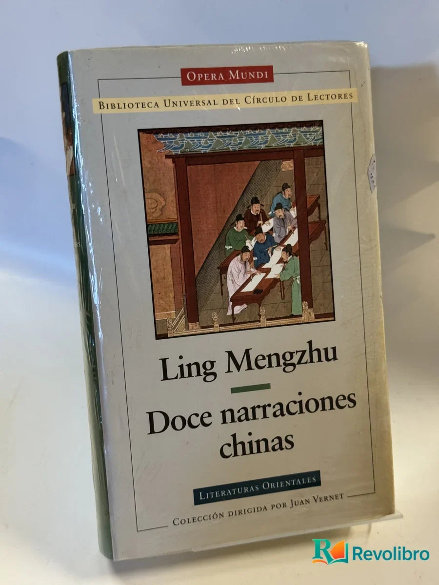 Portada de Doce narraciones chinas de Ling Mengzhu, libro de segunda mano