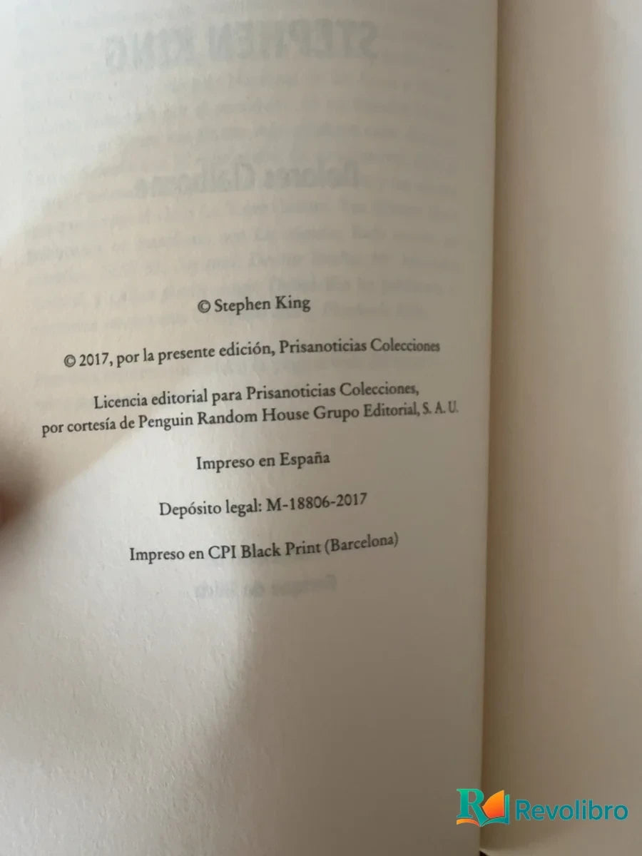 Foto 3 de Dolores Claiborne - 1ª edición de Stephen King, libro de segunda mano