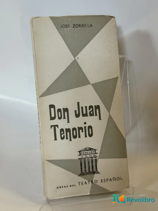 Portada de Don Juan Tenorio de José Zorrilla, libro de segunda mano