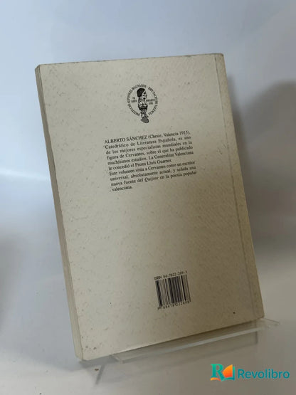 Foto 2 de Don Quijote, ciudadano del mundo y otros ensayos cervantinos de Alberto Sánchez, libro de segunda mano