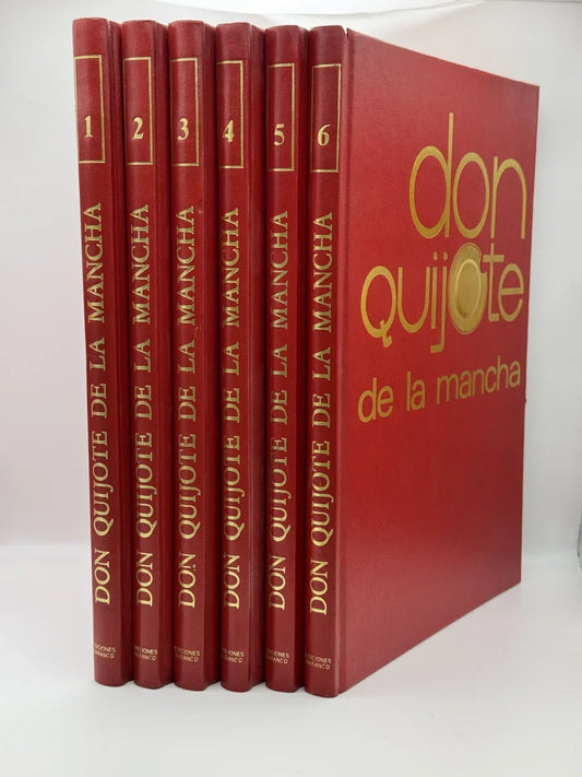 Don Quijote de la Mancha 6 tomos de Antonio A. Arias | Libro segunda mano - Portada