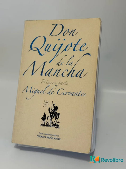 Portada de Don Quijote de la Mancha de Miguel de Cervantes, libro de segunda mano