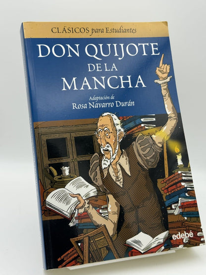 Portada de Don Quijote de la Mancha de Miguel de Cervantes Saavedra, libro de segunda mano