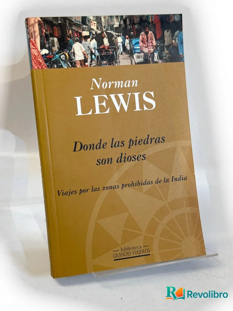 Donde las piedras son dioses, libro de segunda mano