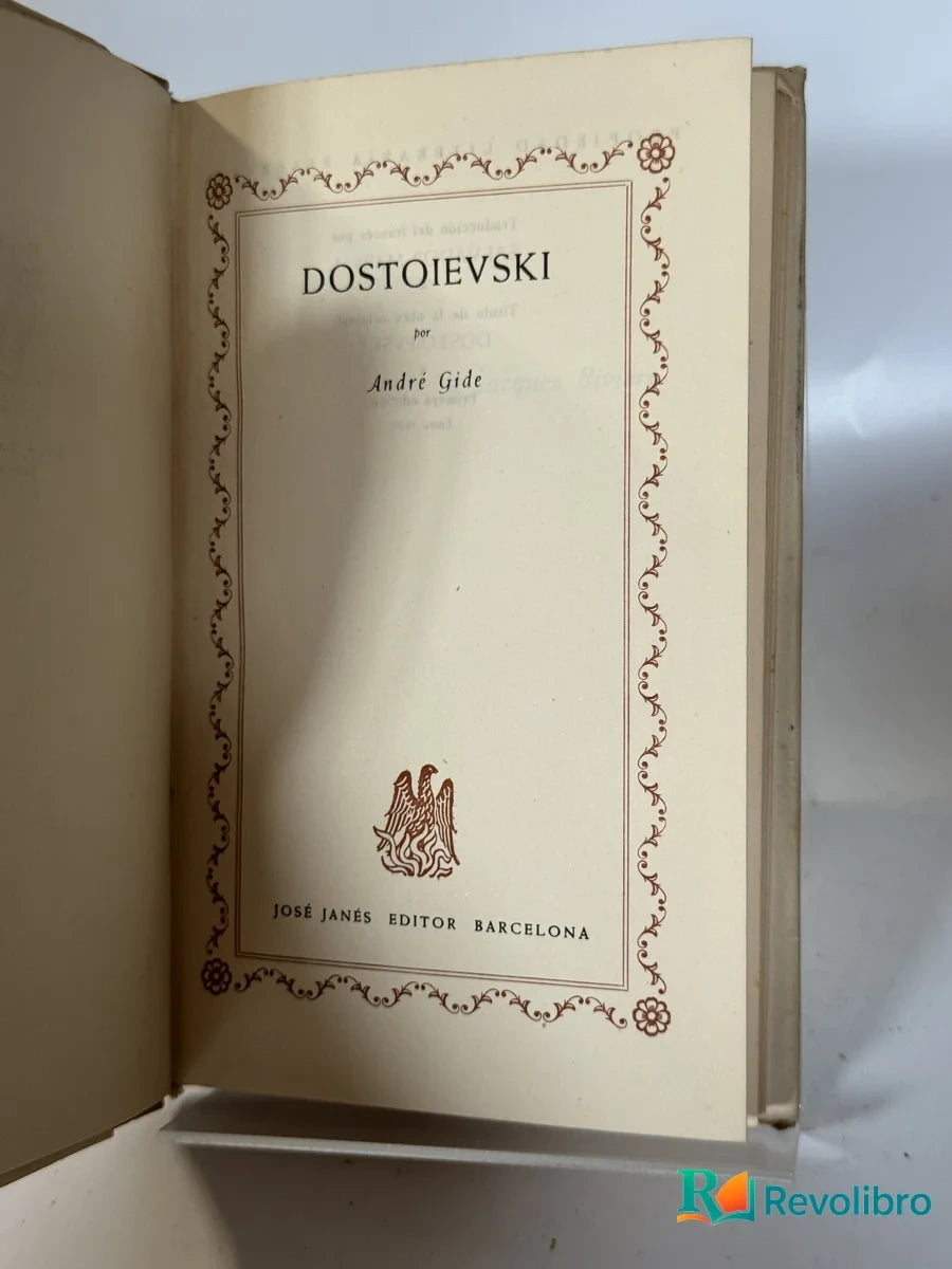 Foto 3 de Dostoievski de André Gide, libro de segunda mano