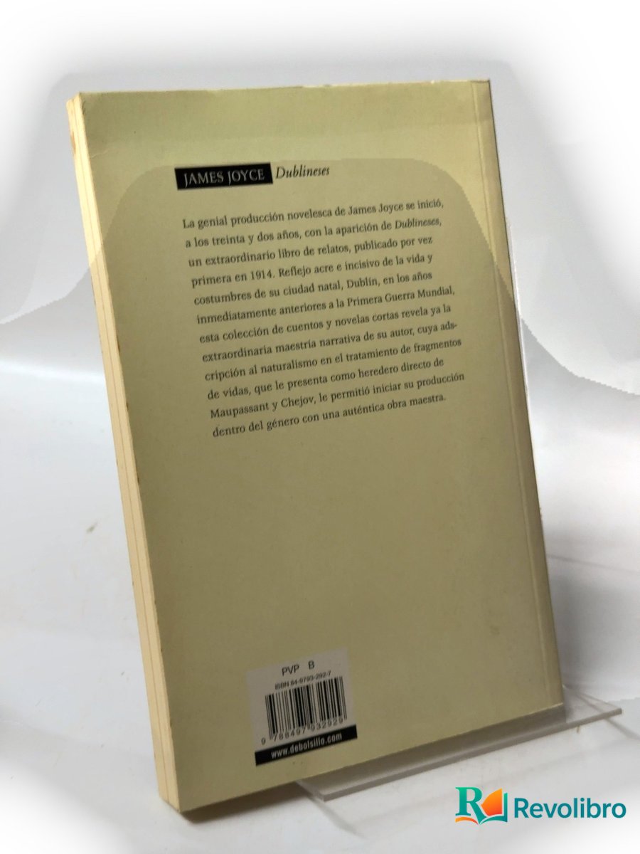 Foto 2 de Dublineses de James Joyce, libro de segunda mano
