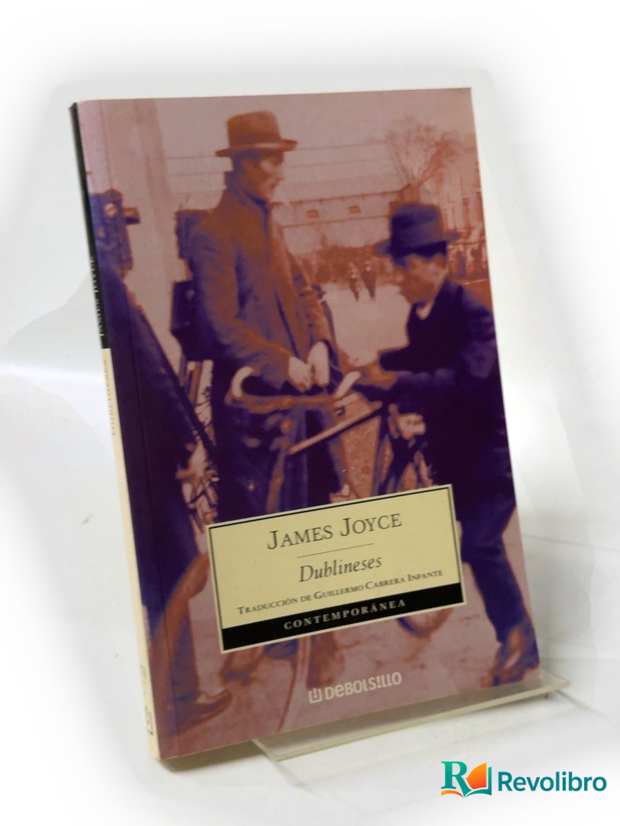 Portada de Dublineses de James Joyce, libro de segunda mano