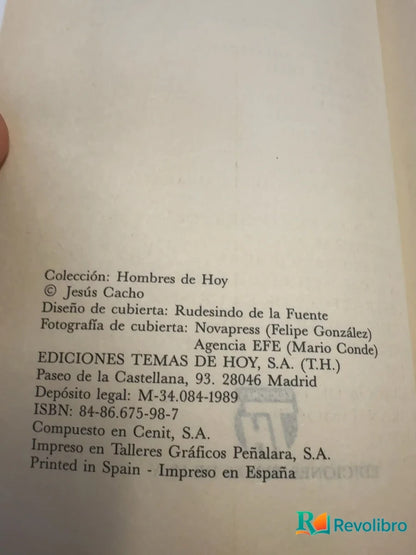 Foto 3 de Duelo de titanes de Jesús Cacho, libro de segunda mano
