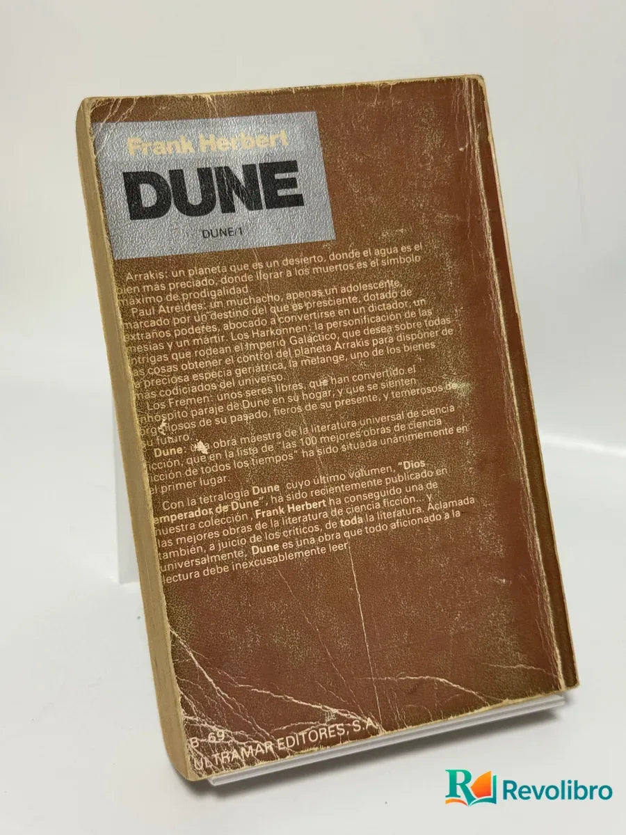 Foto 3 de Dune de Frank Herbert, libro de segunda mano
