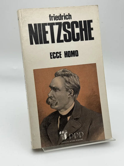 Portada de Ecce homo de Friedrich Wilhelm Nietzsche, libro de segunda mano