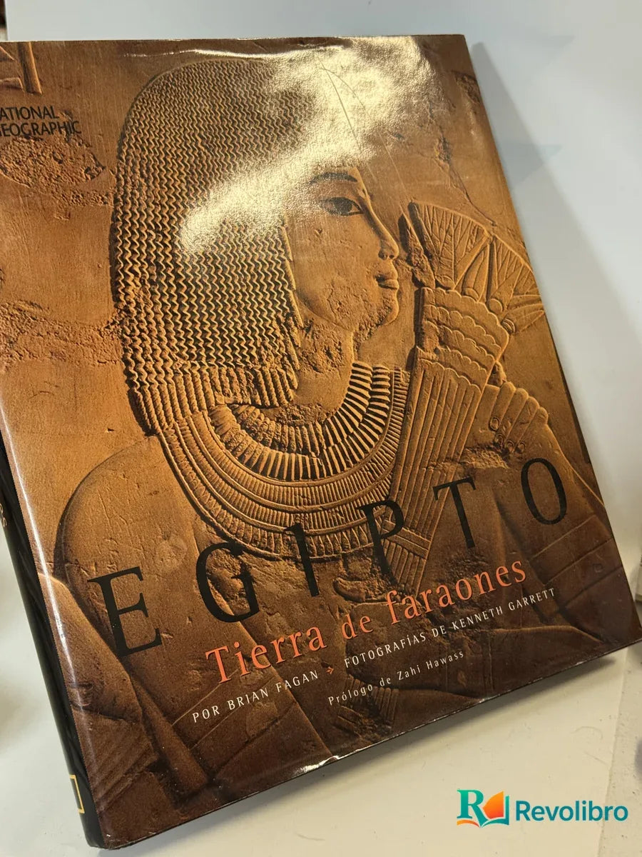 Portada de Egipto de Brian Fagan, libro de segunda mano