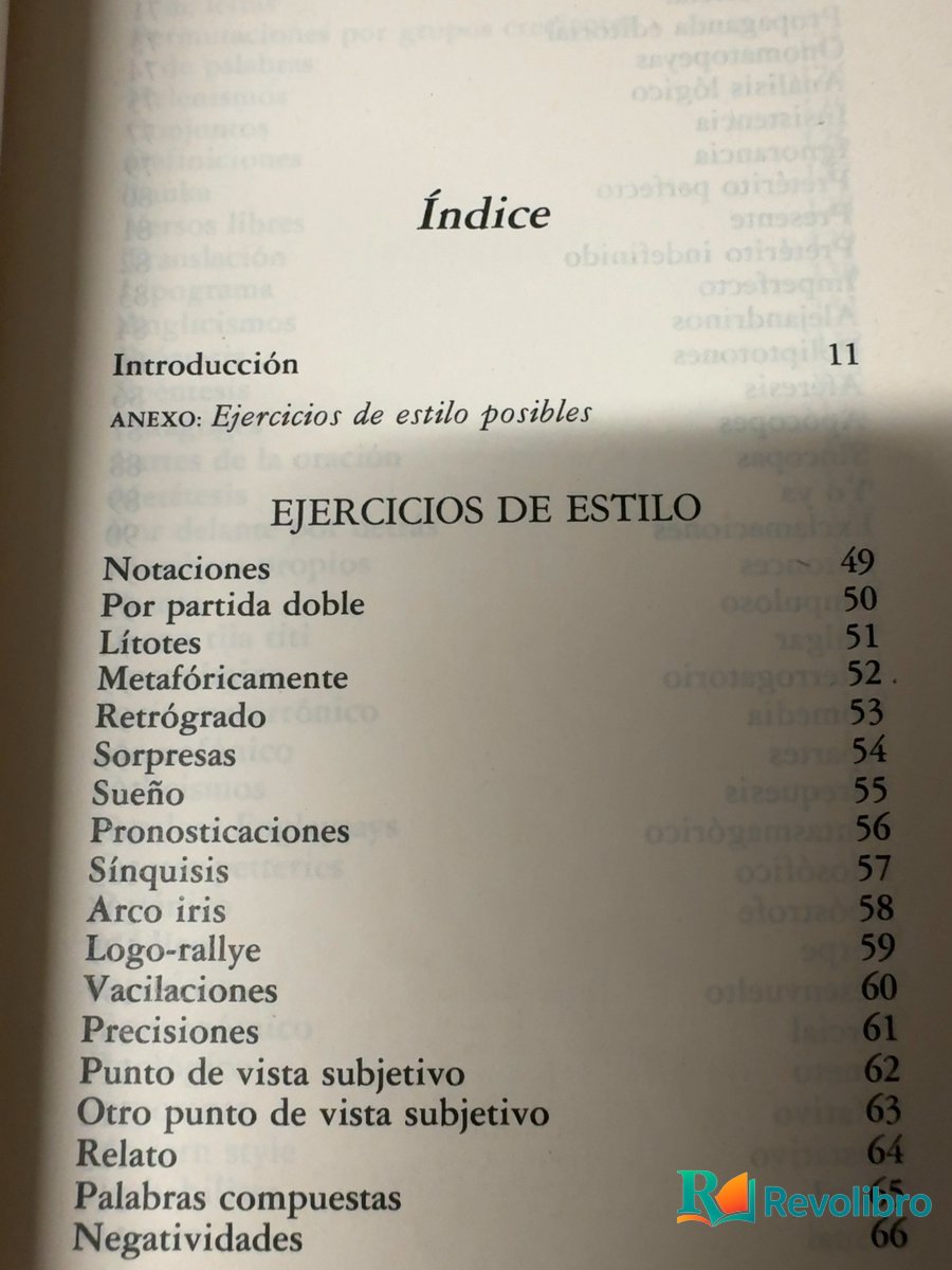 Foto 4 de Ejercicios de estilo - 1ª edición de Raymond Queneau, libro de segunda mano