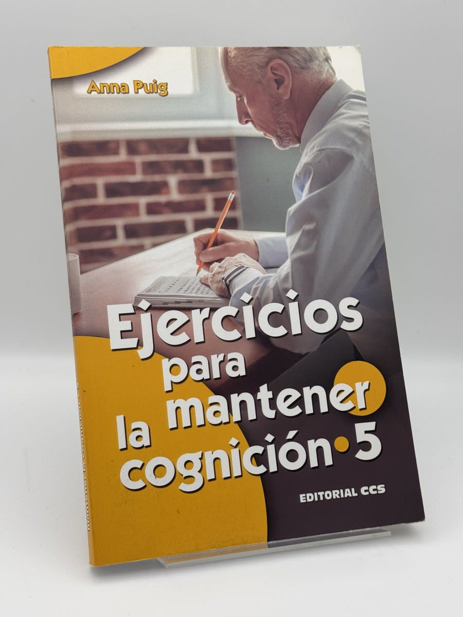 Portada de Ejercicios para mantener la cognición 5 de Anna Puig Alemán, libro de segunda mano