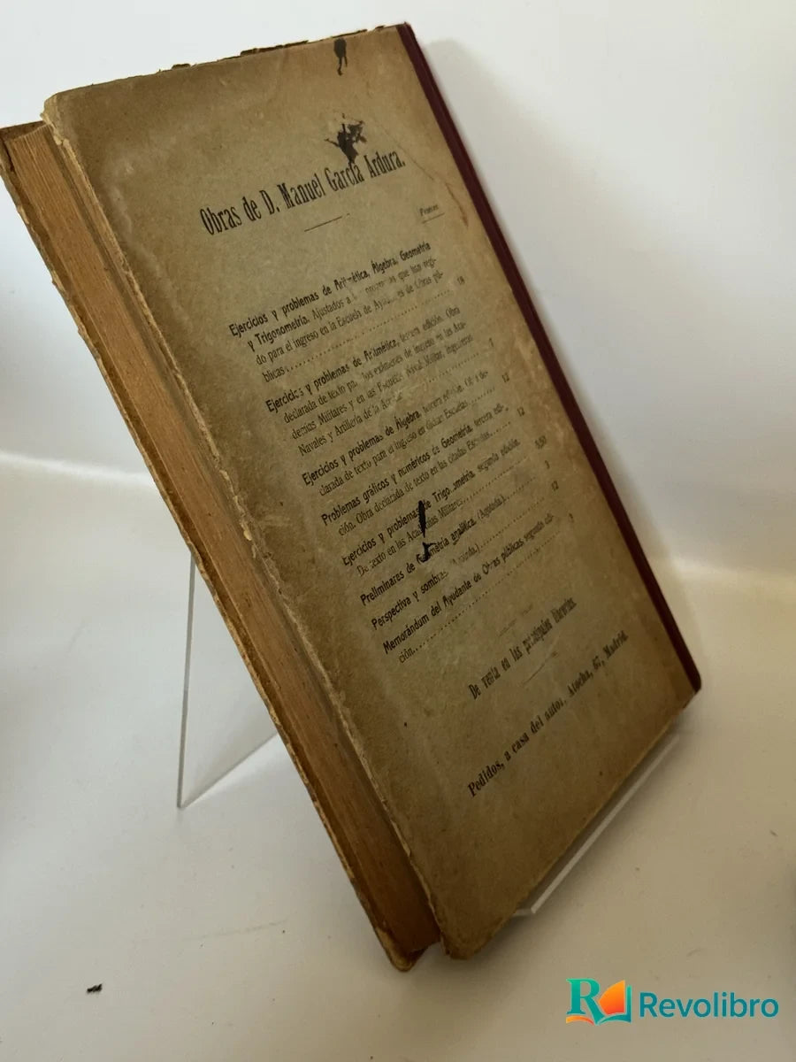 Foto 3 de Ejercicios y problemas de álgebra de D. Manuel García Ardura, libro de segunda mano