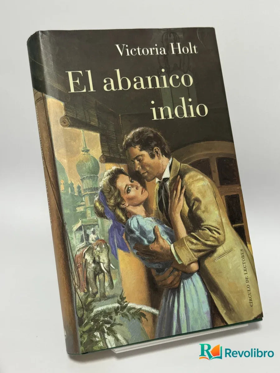 Portada de El abanico indio de Victoria Holt, libro de segunda mano