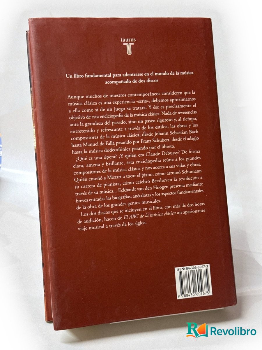 Foto 2 de El ABC de la música clásica - 1ª edición de Eckhardt van den Hoogen, libro de segunda mano