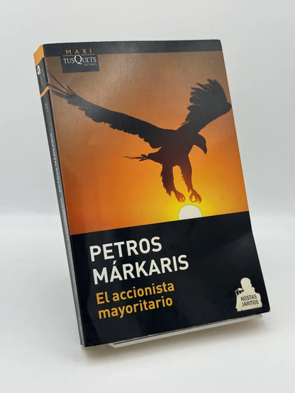 El accionista mayoritario de Petros Márkaris | Libro segunda mano - Portada