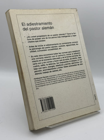 El Adiestramiento del Pastor Aleman - Ferdinando Paccani - Imagen 2