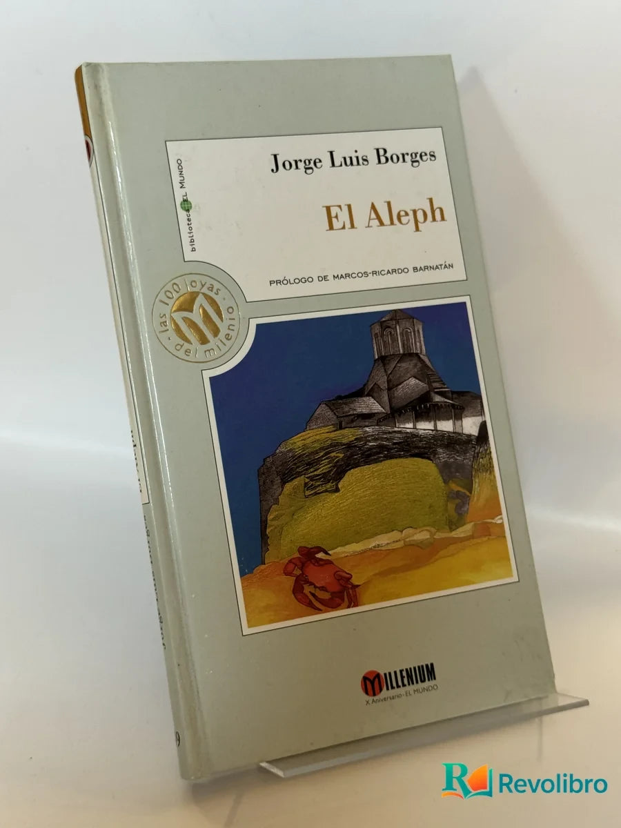Portada de El Aleph de Jorge Luis Borges, libro de segunda mano