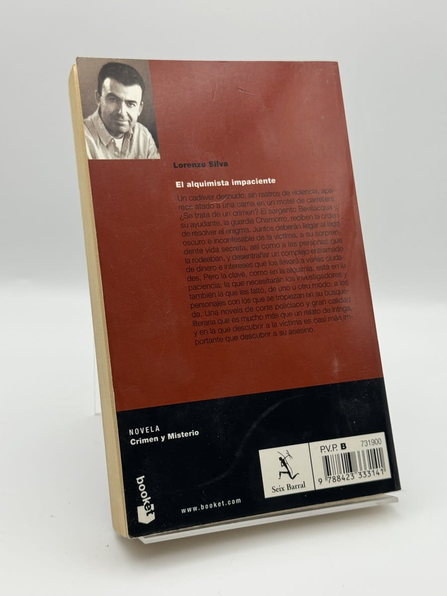 Foto 2 de El alquimista impaciente - Lorenzo Silva de Lorenzo Silva, libro de segunda mano