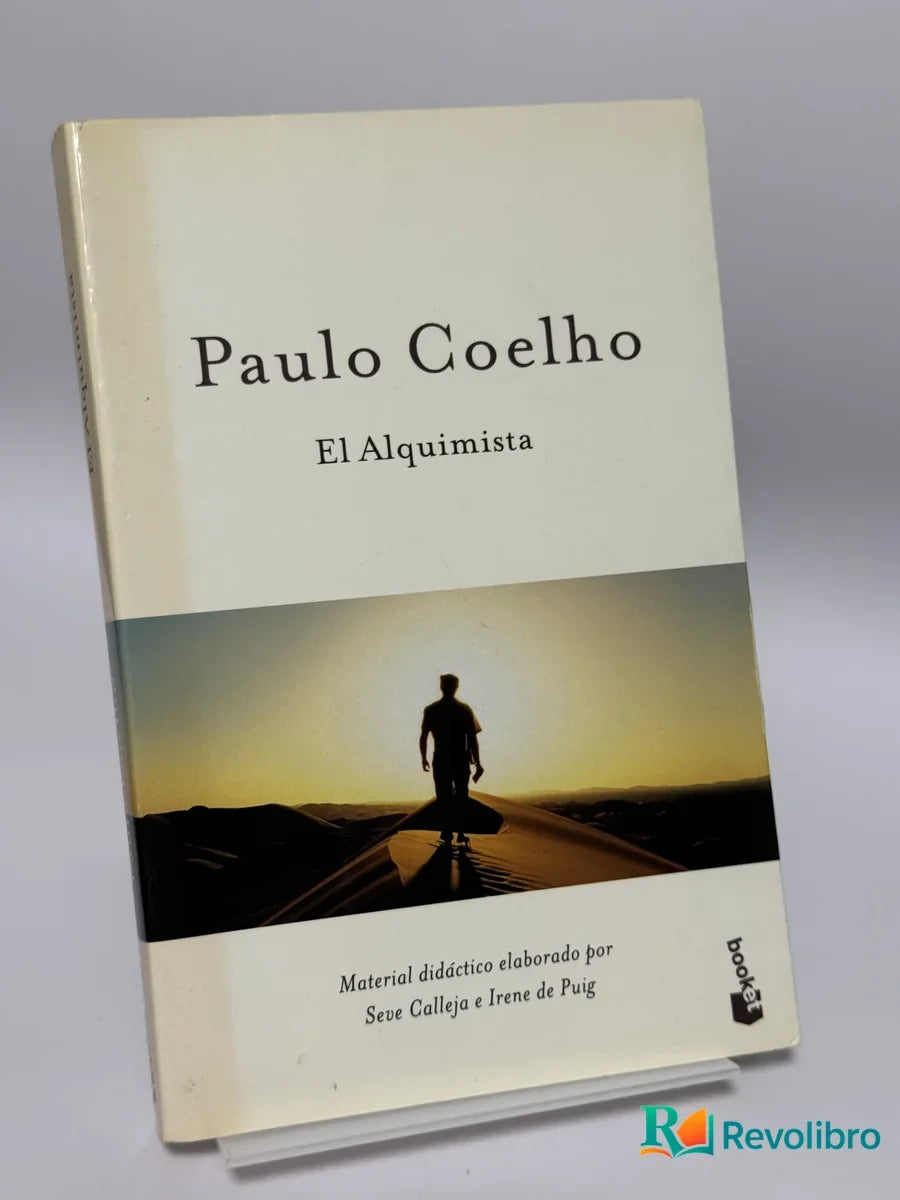 Portada de El Alquimista de Paulo Coelho, libro de segunda mano