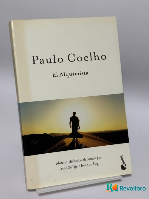 Portada de El Alquimista de Paulo Coelho, libro de segunda mano