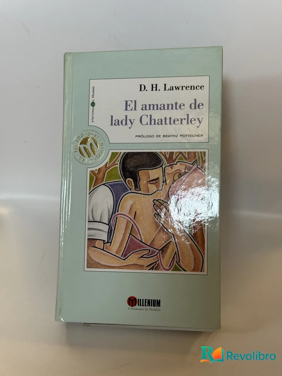 Portada de El amante de lady Chatterley de D. H. Lawrence, libro de segunda mano