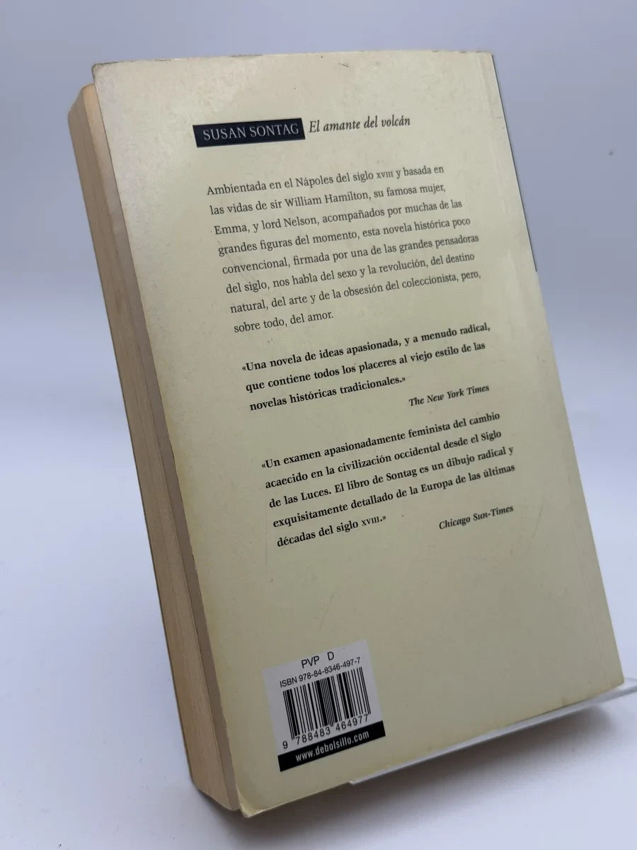Foto 2 de El amante del volcán de Susan Sontag, libro de segunda mano