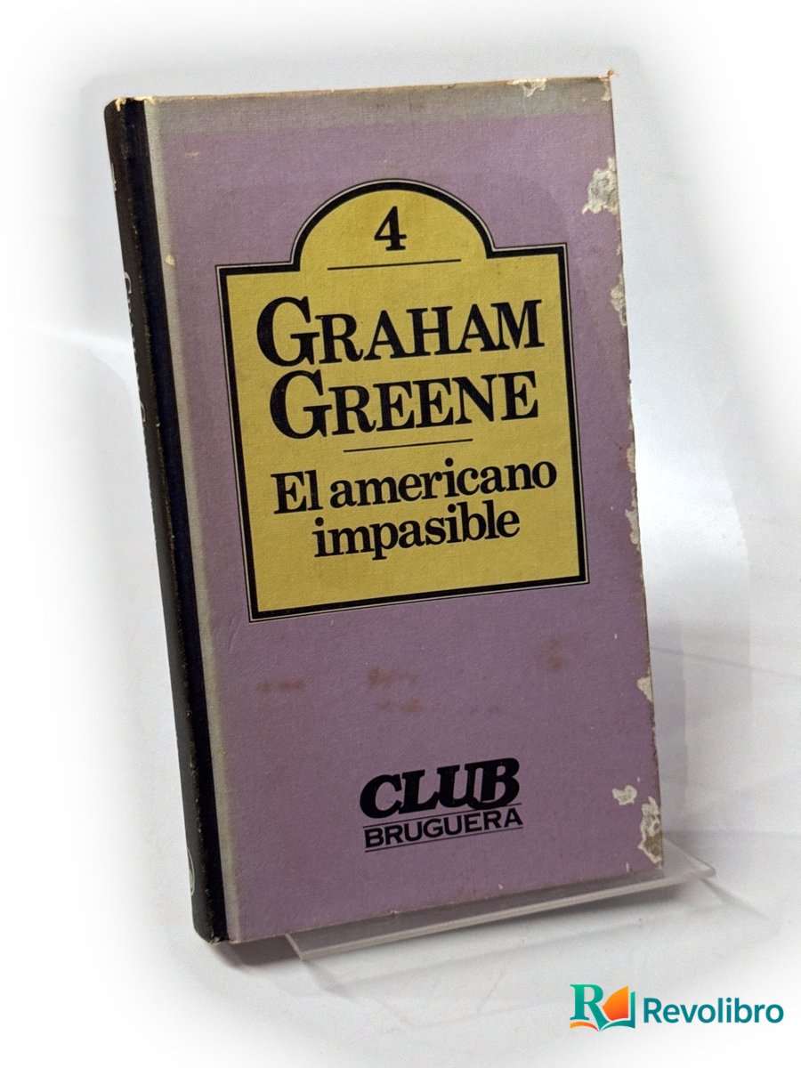 Portada de El americano impasible de Graham Greene, libro de segunda mano
