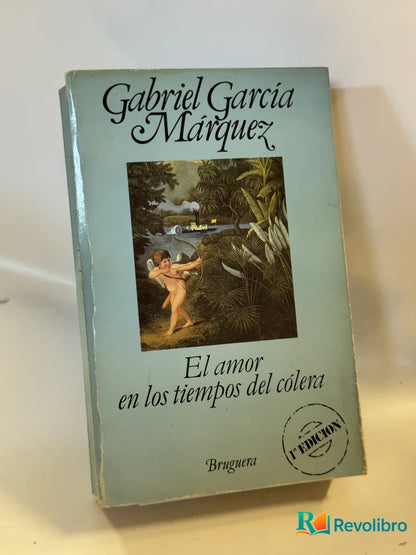 Portada de El amor en los tiempos del cólera de Gabriel García Márquez, libro de segunda mano