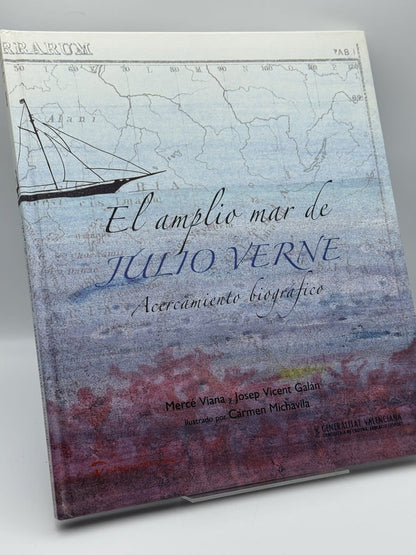 Portada de El amplio mar mar - Mercé Viana, Josep Vicent Galán de Mercé Viana, libro de segunda mano