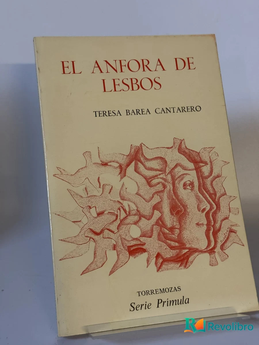 Portada de El Anfora de Lesbos de Teresa Barea Cantarero, libro de segunda mano
