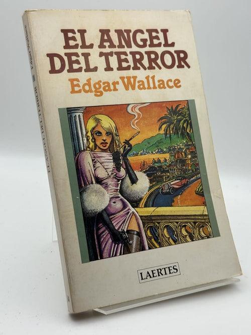 Portada de El ángel del terror - Edgar Wallace de Edgar Wallace, libro de segunda mano