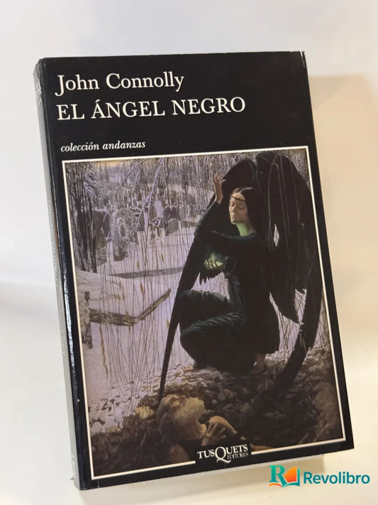 Portada de El Ángel Negro de John Connolly, libro de segunda mano