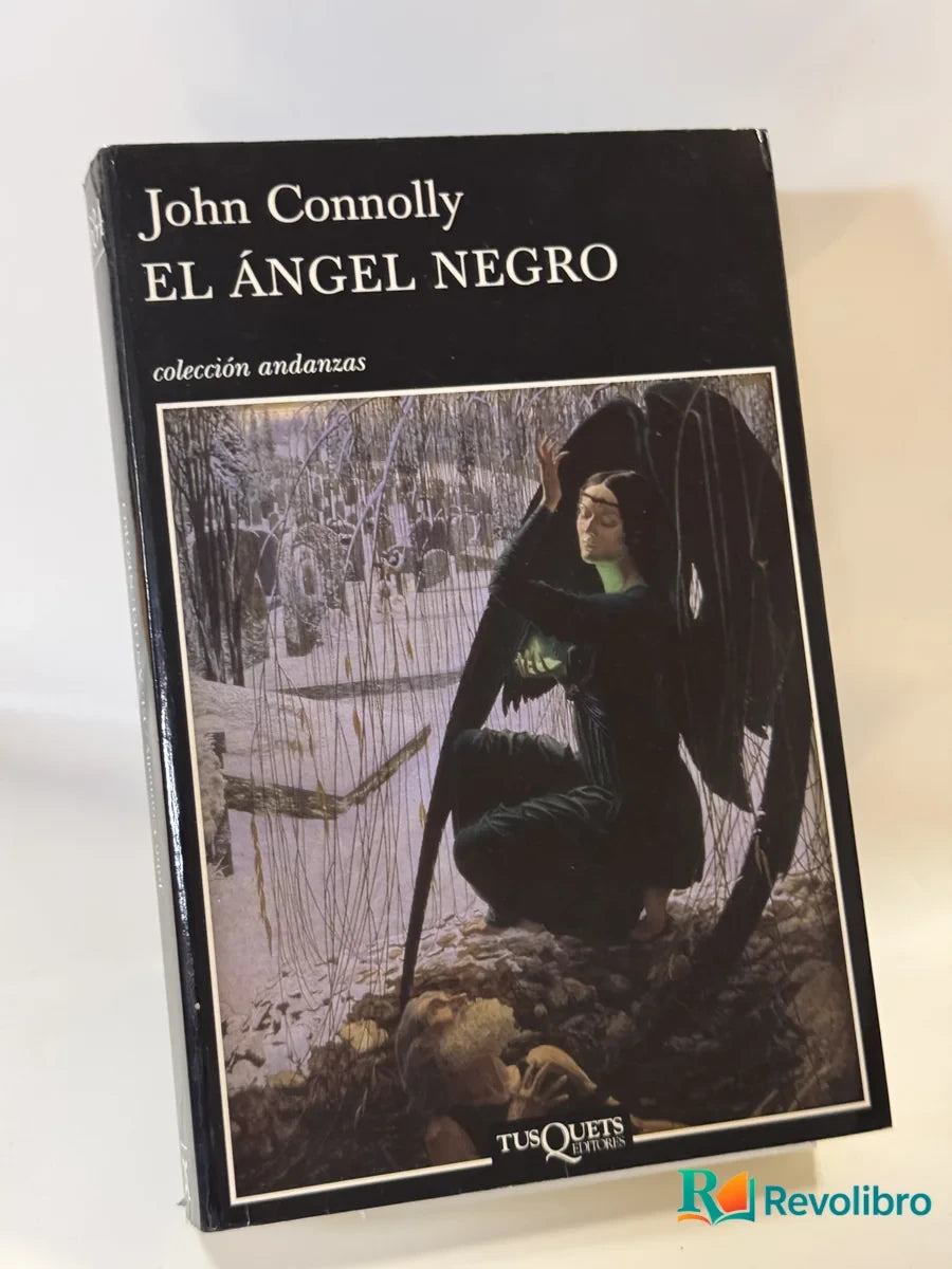 Portada de El Ángel Negro de John Connolly, libro de segunda mano