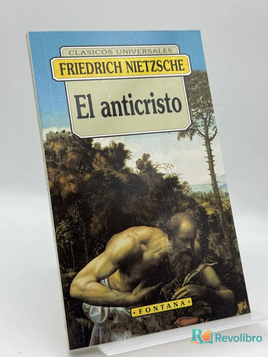 Portada de El anticristo de Friedrich Nietzsche, libro de segunda mano