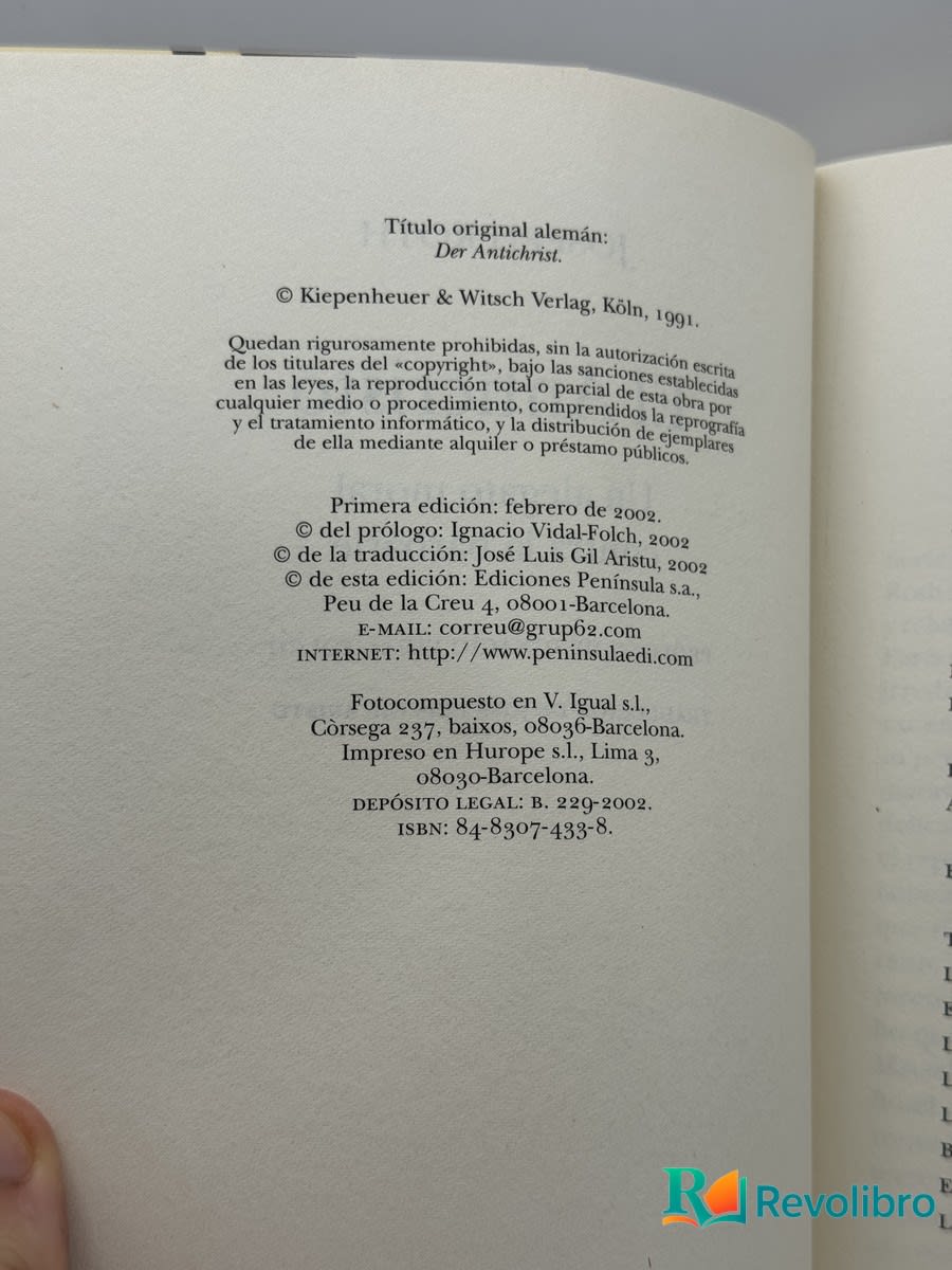 El anticristo - Joseph Roth - Imagen 2