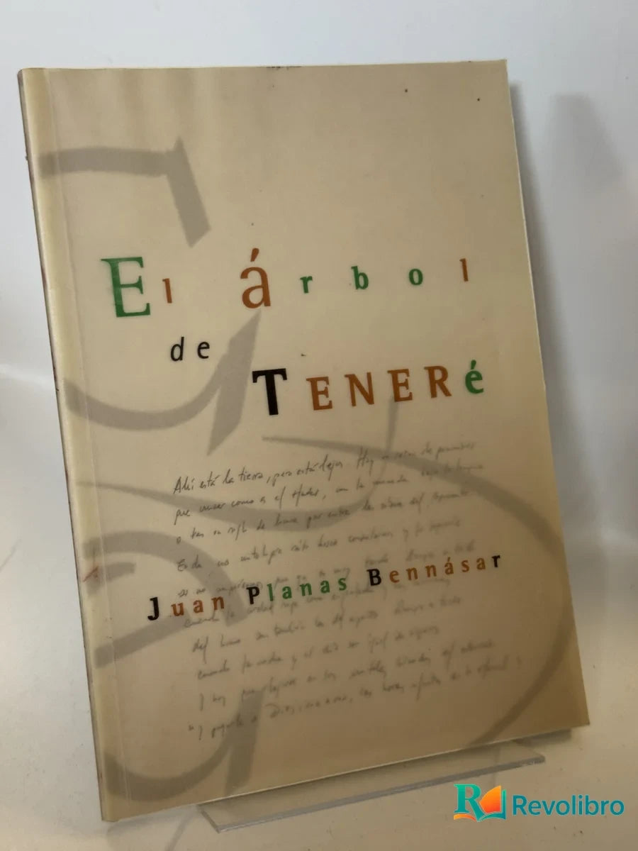 Portada de El árbol de TENERÉ de Juan Plañas Bennásar, libro de segunda mano